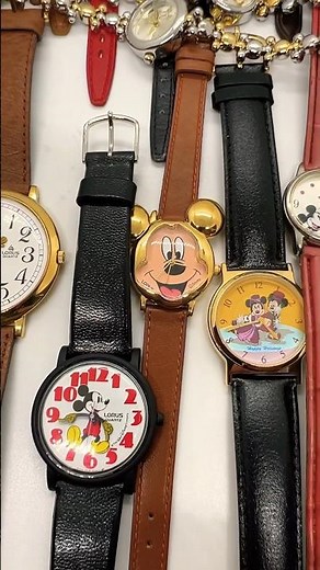 Vintage Mickey Mouse Watch Collection | Rare Lorus Seiko Mickey Disney Watches