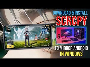 How to Mirror Android Screen to PC with Scrcpy (USB & Wireless) | No Lag |
