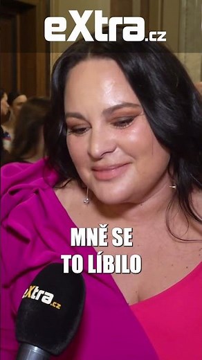 Jitka Čvančarová si večer Českého lva pochvalovala