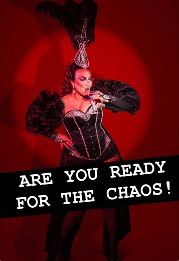 ‼️ Welcome to Chaos Cabaret ‼️ No script. No rules. Just pure, improvised chaos! Are you ready Adelaide? Hosted by me, each night throws three Fringe stars into wild, off-the-cuff challenges—surprise interruptions, audience prompts & a lip-sync battle with a twist! With a rotating lineup of over 20 fringe icons in 12 fantastic nights. No two shows will ever be the same. 👑 VIP TIX upfront still avail which include a drink on arrival 👑 Featuring 🌟 @Trigger H Appy , @jensradda , @Kitty Obsidian 