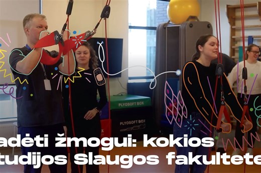 Padėti žmogui: kokios studijos slaugos fakultete?