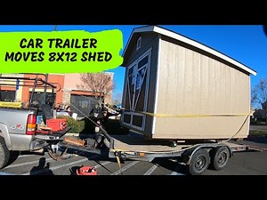 GIGANTIC Furniture Dolly Moves 8'x12' Shed