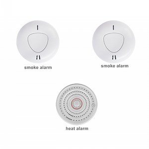[Hot Item] Interconnected Smart Smoke Alarm, Battery Powered Wireless Interlink and 10 Year Life, Fire Alarm Tested to En14604 As3786 Listed