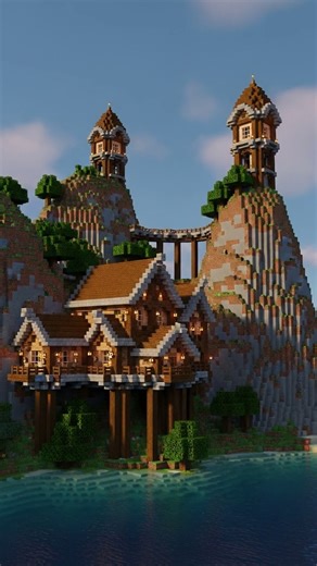 UNSTOPPABLE Rustic Log Cabin Knockback Combos – Minecraft Sprint Hit Mastery Tutorial 2025 #Shorts