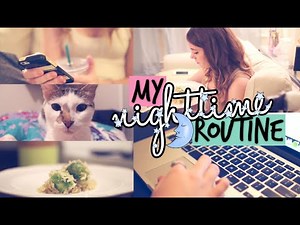 My Nighttime Routine for School! 2015! // Jill Cimorelli