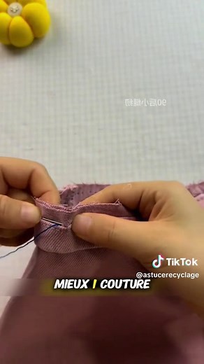La méthode la plus efficace pour raccourcir un pantalon #couture