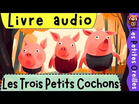 LES TROIS PETITS COCHONS | CONTE RACONTÉ POUR ENFANTS | CONTE DE GRIMM | CONTE POPULAIRE AUDIO 🐷🐷🐷🎙️