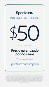 33 reactions | Obtén velocidades Gig superrápidas y confiables para conectar tu casa, hacer streaming, trabajar y conectarte de manera fluida. | Spectrum | Facebook