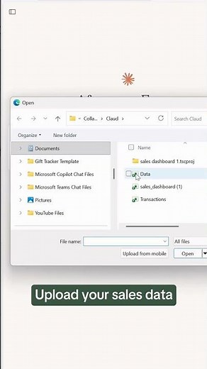 How to build a sales dashboard in Excel in seconds using Claude 🔥 #ClaudePartner