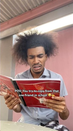 That friend in school with BAD hand writing😭