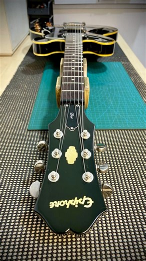 Epiphone Dot Semi-Hollow Full setup with fret levelling & deep cleaning #guitarshred #guitar #guitarist #guitarplayer #fbpropemula | E TECH Guitar Workshop