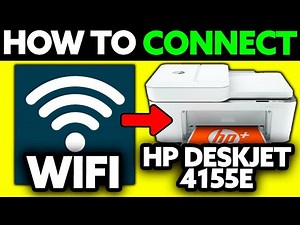 How To Connect Printer to WIFI HP DeskJet 4155e (2025) - Step by Step