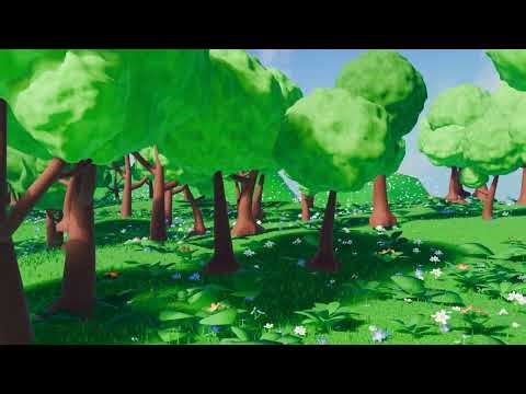 Stylized Nature Scene | Blender Environment | Render2k26 Originals