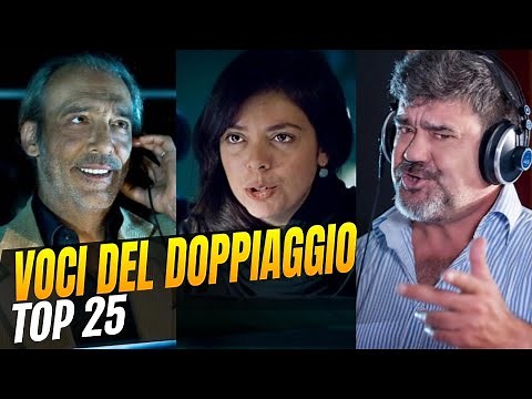 Le migliori 25 voci del doppiaggio italiano