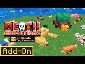 DEATH ANIMATIONS 1.3 ADDON Adds Baby Mob Death Animations!