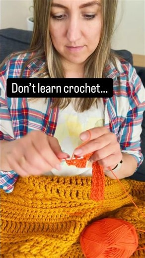 If You’re Learning Crochet Like This… Stop