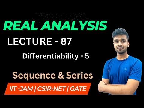 Lecture 87 | Differentiability - 5 | R.A.| IIT JAM | CSIR NET | GATE | Vivek maths