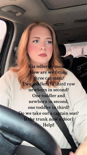 Fitting Three Car Seats in a Kia Telluride