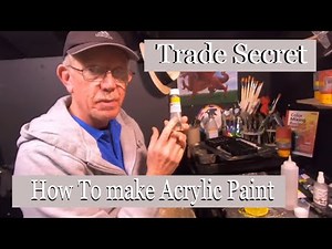 How I Make My Range of Acrylic Paint