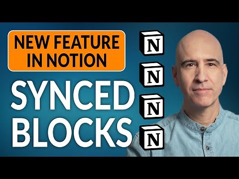 SYNCED BLOCKS in Notion: How & When to Use — Replacing Global Blocks
