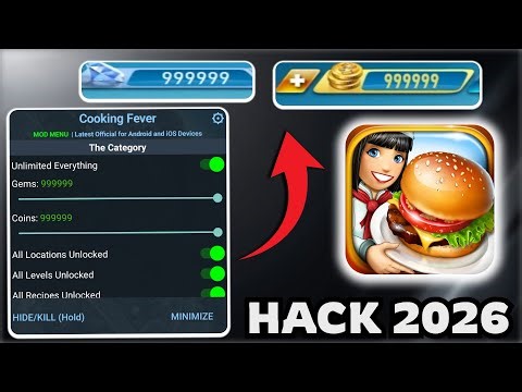 Cooking Fever Hack 2026 - How to Get Unlimited Gems & Coins with Cooking Fever Mod APK