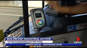 7.5K views · 49 reactions | More than 170,000 bus passengers had free rides this morning as drivers took industrial action over a pay dispute. Drivers in two zones covering Parramatta, Liverpool, Merrylands, Fairfield and the Inner West and south switched off their Opal Card readers. Drivers are demanding equal pay with those working across the rest of Sydney. 7NEWS at 6pm. More local news: 7news.com.au/news/nsw #SydneyBuses #7NEWS | 7NEWS Sydney | Facebook