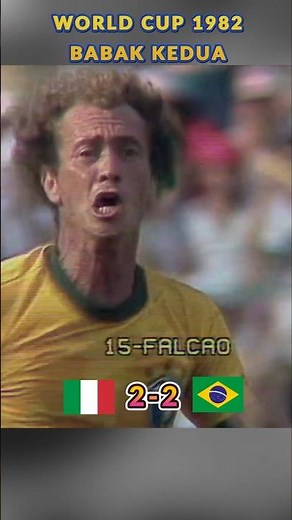 World Cup 1982🏆Italy vs brazil