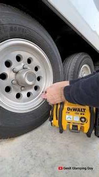 Why I Switched to the DeWalt 20V Inflator for my #airstream & RAM 2500 (No more bulky pumps!)