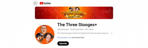 Three Stooges videos released to YouTube @thethreestooges