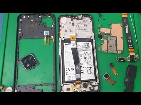 Samsung galaxy A22 5g disassembly full Teardown video