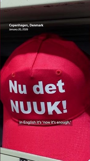 'Make America Go Away' caps become symbol of defiance for Greenland