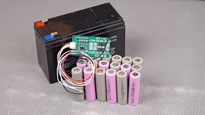 9.3K views · 72 reactions | How to Convert 12v 7Ah Lead Acid Battery Into 12v 15.6Ah Li-Ion Battery Pack | Homemade Creative | Facebook