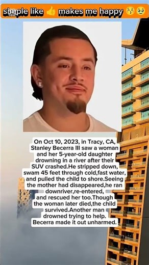 real hero 💪🥹 saved the child from the drawing give him a nice word