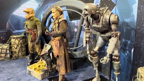 Star Wars Skeleton Crew Costumes and Props at D23 2024