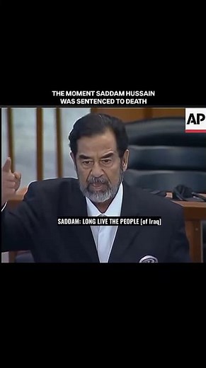 Saddam Hussein Sentenced to Death (2006) | The Trial That Changed Iraq Forever #SaddamHussein #Iraq