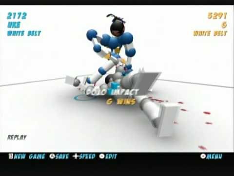 Toribash (WiiWare) Judo Shoulder Throw