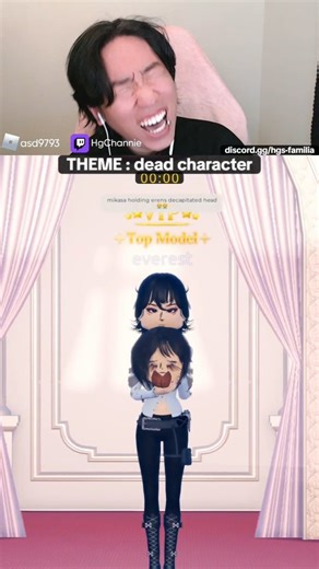 @sassychannie on Instagram: "Best attack on titan outfit so far 😭 #dresstoimpress #roblox #streamer #funny #gaming #attackontitan #game"