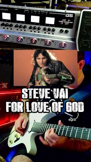 STEVE VAI - FOR LOVE OF GOD - ZOOM G5 - GUITARRA DIVITONE #stevevai #forloveofgod #zoomg5 #divitone