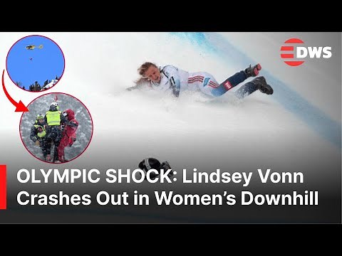 OLYMPICS LIVE TRAGEDY: Lindsey Vonn’s Shocking Downhill Crash Rocks Winter Olympics 2026 | AD1Z