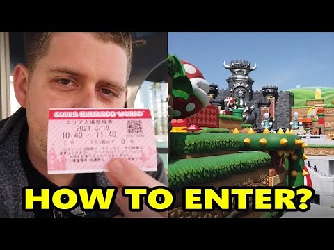 How To Access Super Nintendo World! Universal Studios Japan Tip Guide