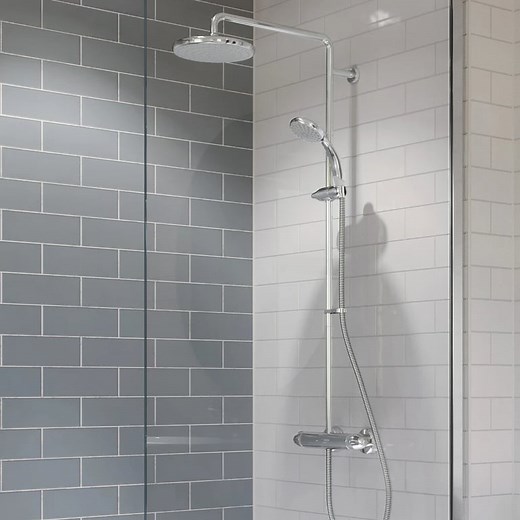 Mira Coda Pro ERD Dual Head Bar Mixer Shower Chrome 1.1836.006