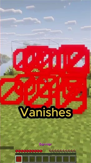 The block you CAN'T see! #minecraft #troll #blockgame