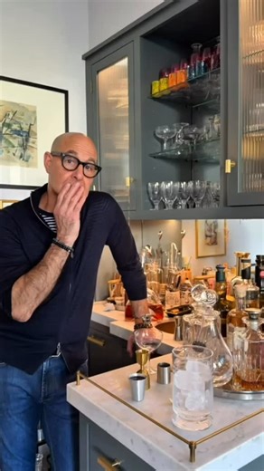 Stanley Tucci on Instagram: "The holidays, they are upon us. I am exhausted. Here’s a delightful little cocktail recipe for the holiday season, a Fanciulli Manhattan. Bourbon, Sweet Vermouth, Fernet-Branca."