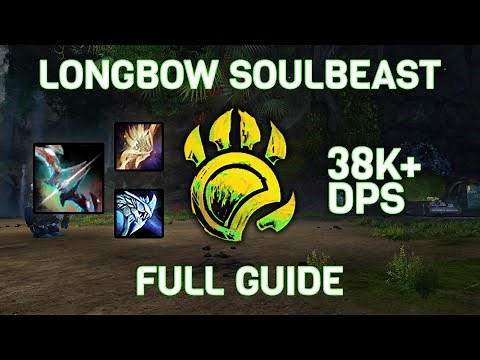 GW2 Longbow Soulbeast Full PvE Build Breakdown, Guide and Coaching (with timestamps)