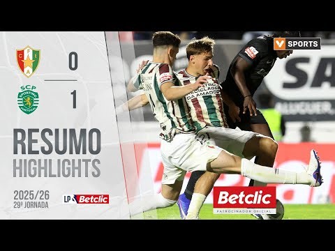Resumo: Estrela Amadora 0-1 Sporting (Liga 25/26 #29)