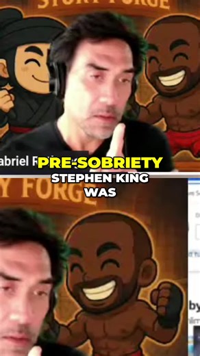 Dark Tower: Stephen King's writing—before vs. after getting sober. The difference is wild! #StephenKing #DarkTower #WritingTips #BookTok