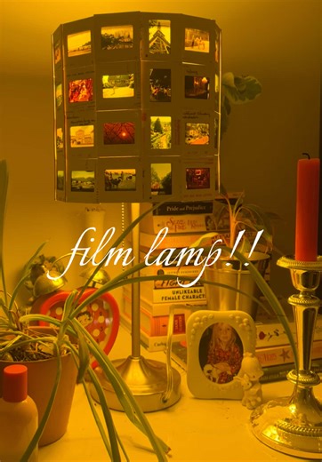 I reccomend #craft #film | film lamp tutorial