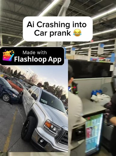 Bro didn’t have insurance 🥀😭 #prank #comedy #pov #funny #ai | pranks