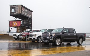 Match comparatif de camionnettes pleine grandeur : confrontation au sommet