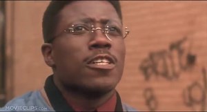 The final scene of "Jungle Fever" is one of the most unintentionally funny scenes in cinema history. Watch without context because, even in the context of the film, it comes out of nowhere.